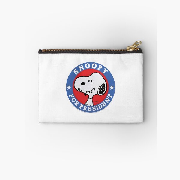 Aperçu de l'œuvre Autocollant président Snoopy créée et vendue par PeaceTypo.
