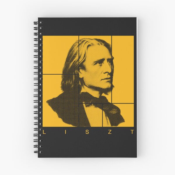 Item preview, Franz Liszt halftone portrait designed and sold by CMYKStudio.