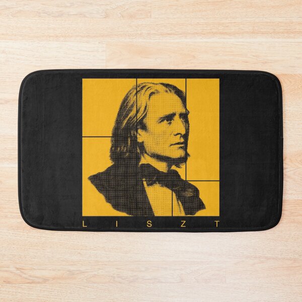 Item preview, Franz Liszt halftone portrait designed and sold by CMYKStudio.