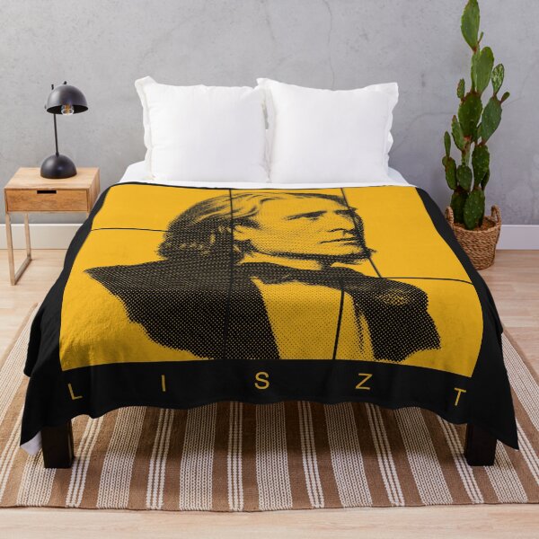Item preview, Franz Liszt halftone portrait designed and sold by CMYKStudio.