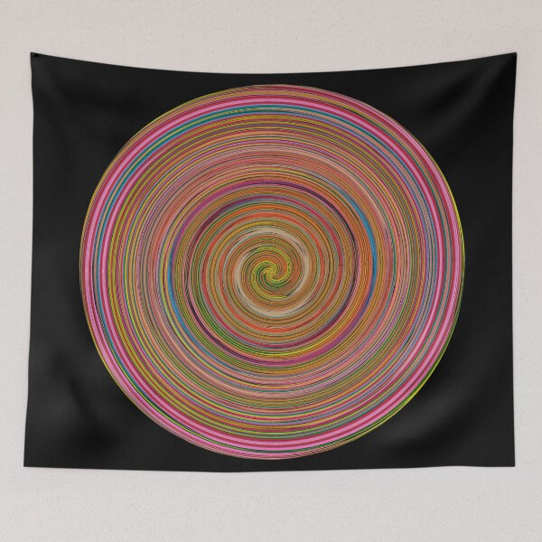 Item preview, Multicolored Circle XVII designed and sold by Gluecknika.