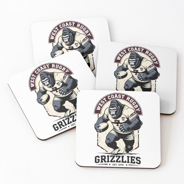 Item preview, West Coast Rugby Gorilla designed and sold by Structure-Blue.