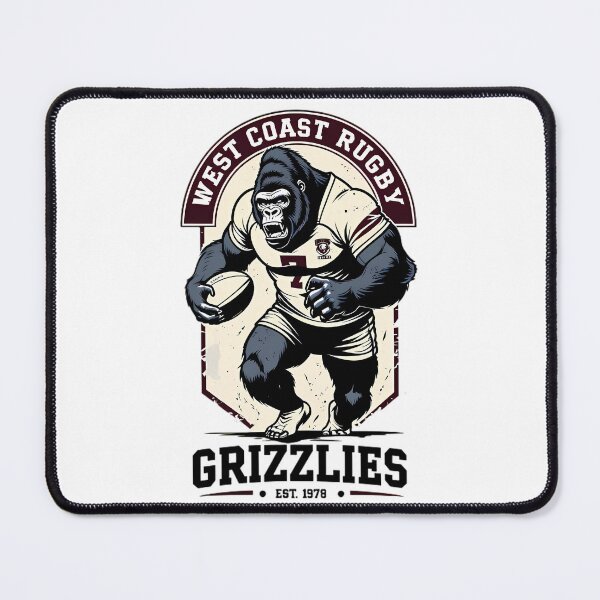 Item preview, West Coast Rugby Gorilla designed and sold by Structure-Blue.