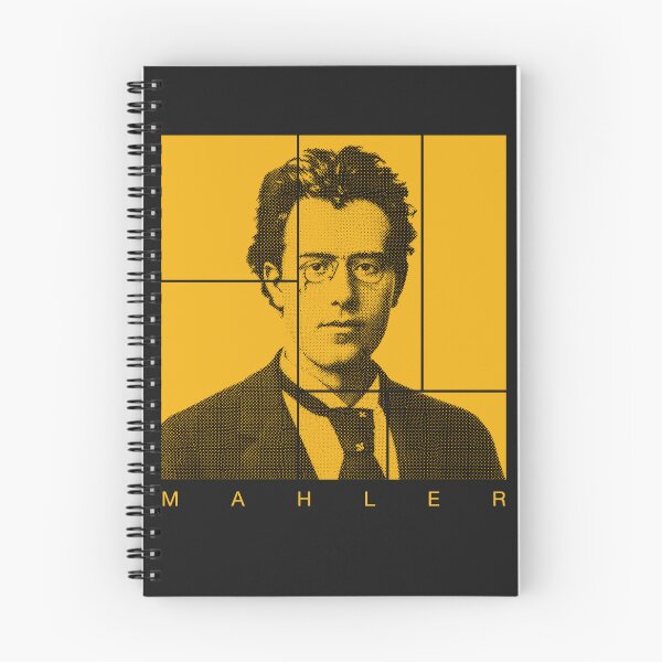 Item preview, Gustav Mahler halftone portrait designed and sold by CMYKStudio.