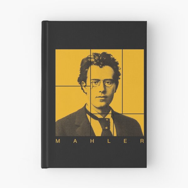 Item preview, Gustav Mahler halftone portrait designed and sold by CMYKStudio.