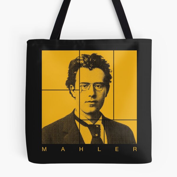 Item preview, Gustav Mahler halftone portrait designed and sold by CMYKStudio.