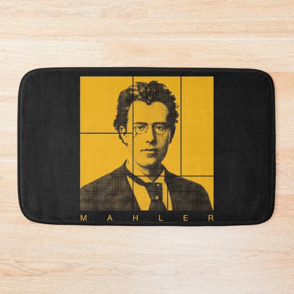 Item preview, Gustav Mahler halftone portrait designed and sold by CMYKStudio.