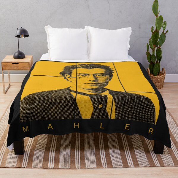 Item preview, Gustav Mahler halftone portrait designed and sold by CMYKStudio.