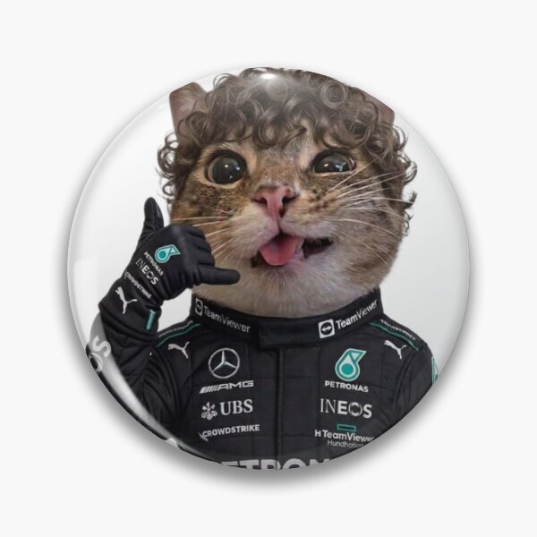 Item preview, F1 Driver cat meme designed and sold by TheGrandShopp.