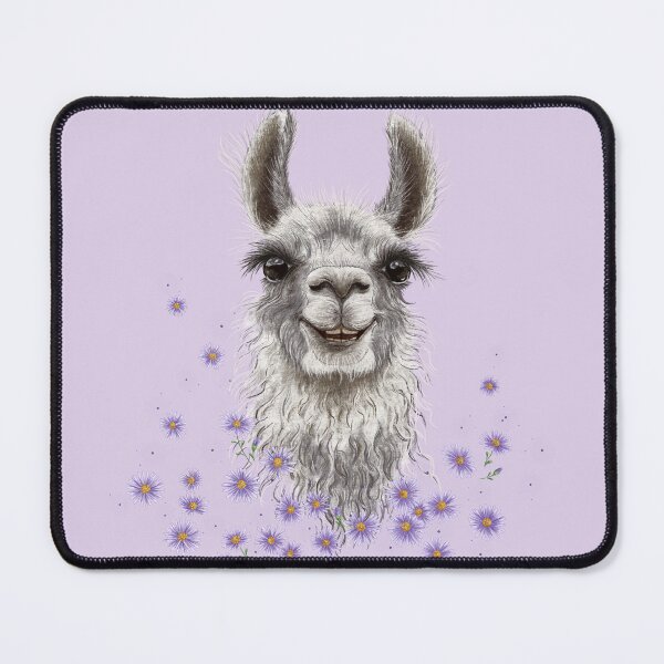 Item preview, Smiling Llama T-Shirt Cute Llama in Flowers Graphic Tee Fun Animal Lover Shirt, Quirky Gift for Women & Men designed and sold by ArtbySvetik.