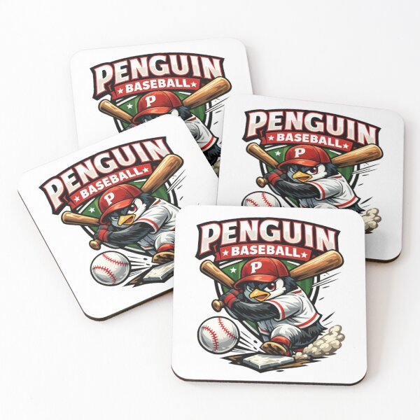 Item preview, Penguin Baseball designed and sold by CatLovers Studio.