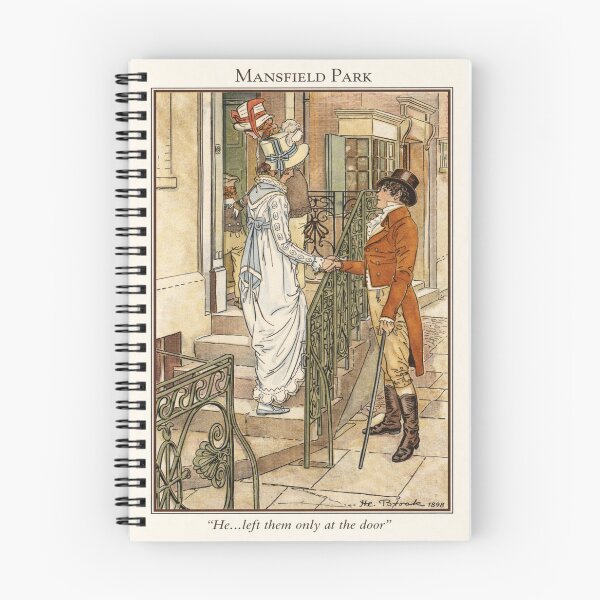 Item preview, Mansfield Park by Jane Austen designed and sold by booksnbobs.