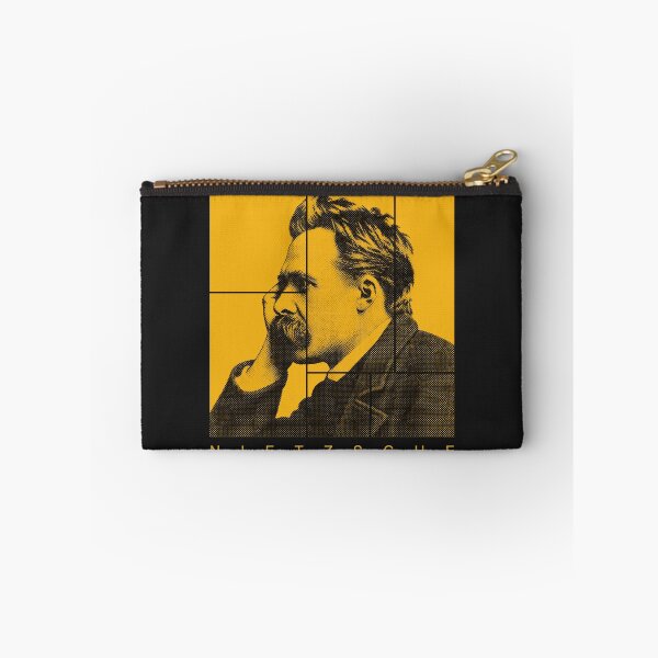 Aperçu de l'œuvre Portrait en demi-teintes de Friedrich Nietzsche créée et vendue par CMYKStudio.