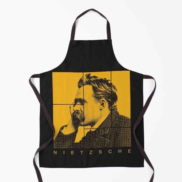 Item preview, Friedrich Nietzsche halftone portrait designed and sold by CMYKStudio.