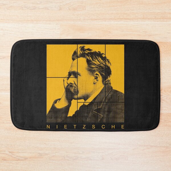 Item preview, Friedrich Nietzsche halftone portrait designed and sold by CMYKStudio.