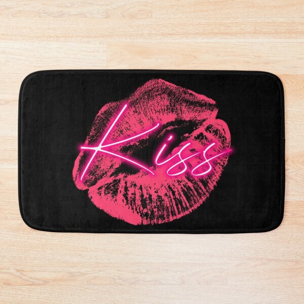Item preview, Red Lips Kiss Graffiti Art  designed and sold by WRParadise.
