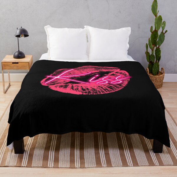 Item preview, Red Lips Kiss Graffiti Art designed and sold by WRParadise.