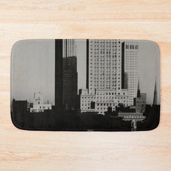 Item preview, Vintage 1935 New York skyline from the Shelton black and white photograph cityscape by Alfred Stieglit designed and sold by Astrid Arkhangelsky.