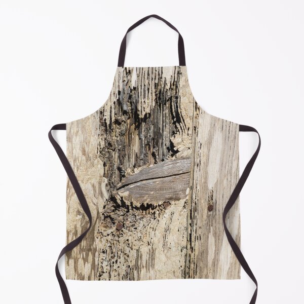 Item preview, Weathered Wood Texture With Rot and Old Nail Close-Up Showing Decay and Natural Grain Patterns designed and sold by Nmallia.