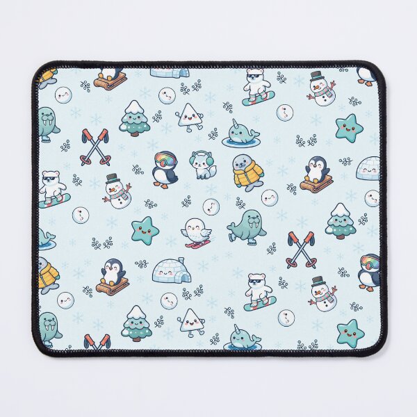 Item preview, Cute Arctic Playground Pattern | Kawaii Polar Animals Winter Print | Preschool Snow Day Design for Kids & Teachers designed and sold by Wintorque.