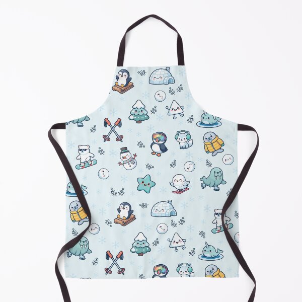Item preview, Cute Arctic Playground Pattern | Kawaii Polar Animals Winter Print | Preschool Snow Day Design for Kids & Teachers designed and sold by Wintorque.