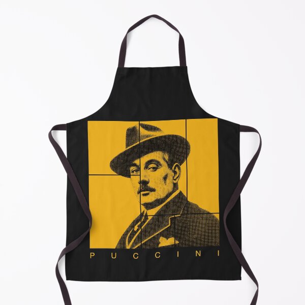 Item preview, Giacomo Puccini halftone portrait designed and sold by CMYKStudio.
