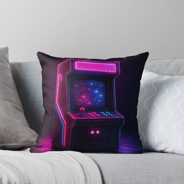 Item preview, Synthwave Arcade Machine Cosmic Screen designed and sold by kayodeDesign.