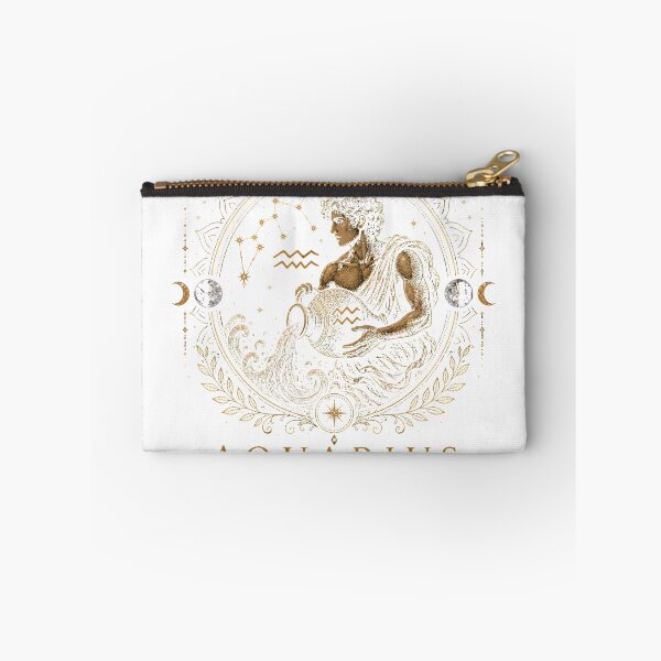 Item preview, Aquarius Zodiac | Think Beyond Limits | Celestial Boho Astrology Design designed and sold by CalmMandala.