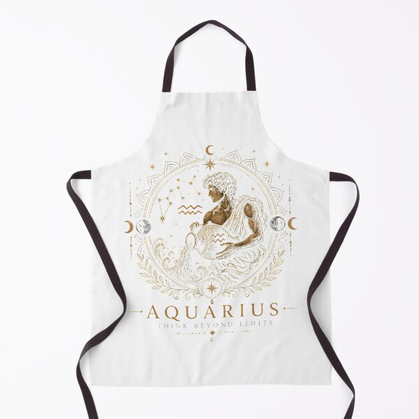 Item preview, Aquarius Zodiac | Think Beyond Limits | Celestial Boho Astrology Design designed and sold by CalmMandala.