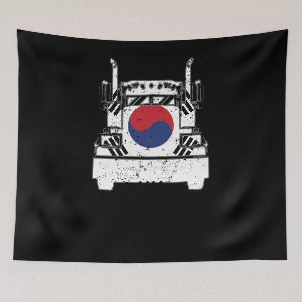 Item preview, Korean Trucker Shirt South Korea Flag Trucker Dad Shirt designed and sold by shoppzee.