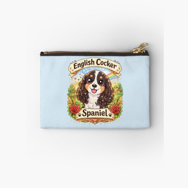 Item preview, Cute English Cocker Spaniel Kawaii Dog Lover Floral Cottagecore Design designed and sold by blankTeeShirt.