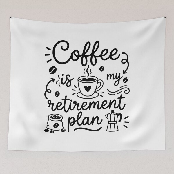 Item preview, Coffee is my retirement plan designed and sold by gunaone-design.