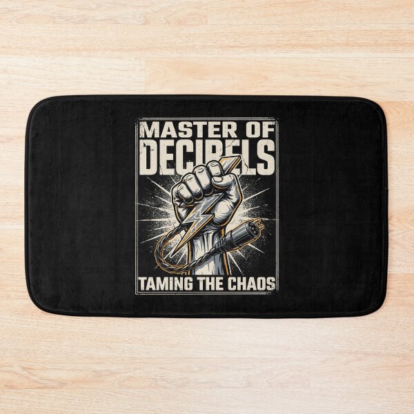 Item preview, Master of Decibels Taming The Chaos Audio Engineer designed and sold by Enea Kelo.