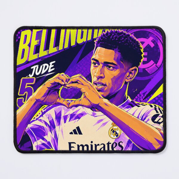 Item preview, Jude Bellingham Real Madrid Neon Pop Art designed and sold by iwzzuel.