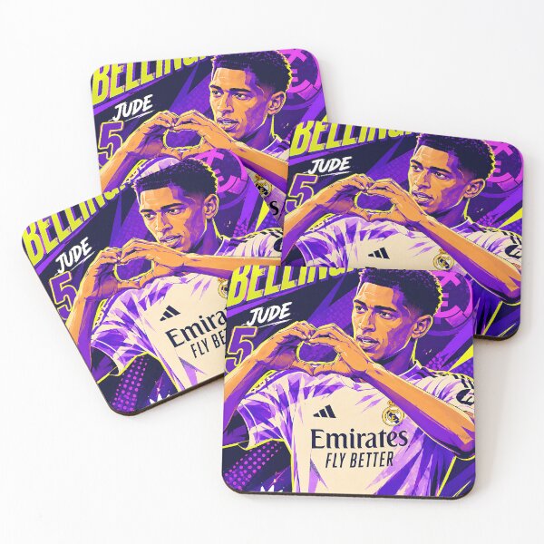 Item preview, Jude Bellingham Real Madrid Neon Pop Art designed and sold by iwzzuel.