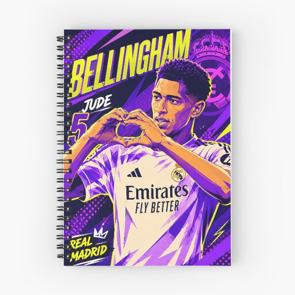 Item preview, Jude Bellingham Real Madrid Neon Pop Art designed and sold by iwzzuel.