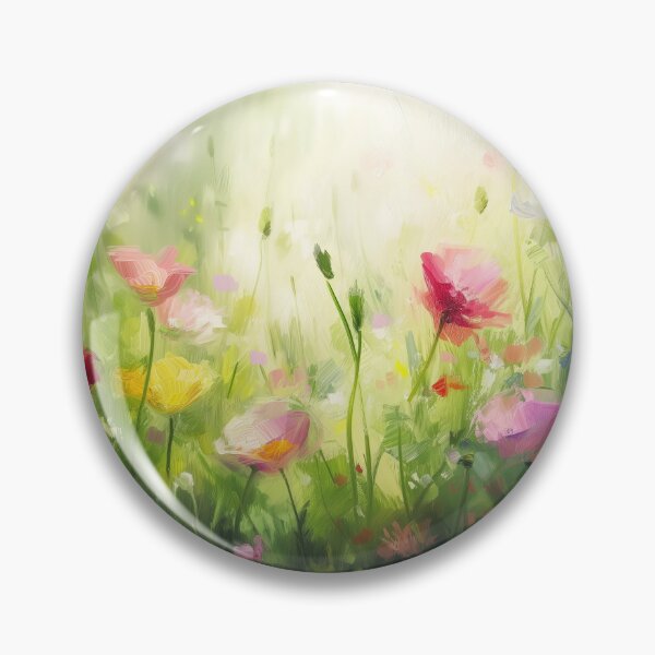 Item preview, wild flowers impressionist designed and sold by alex889art.