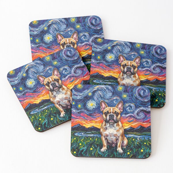 Item preview, Frenchie Night designed and sold by AjaTrier.