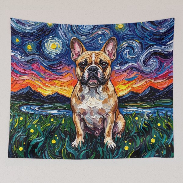 Item preview, Frenchie Night designed and sold by AjaTrier.