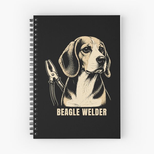 Artikelvorschau, Beagle-Schweißer | Vintage-Grafik von Beagle Welding entworfen und verkauft von RusticMeadow.
