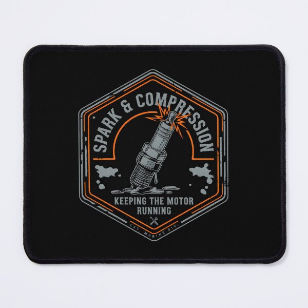 Item preview, Spark and Compression Marine Division Spark Plug Hexagon designed and sold by Enea Kelo.