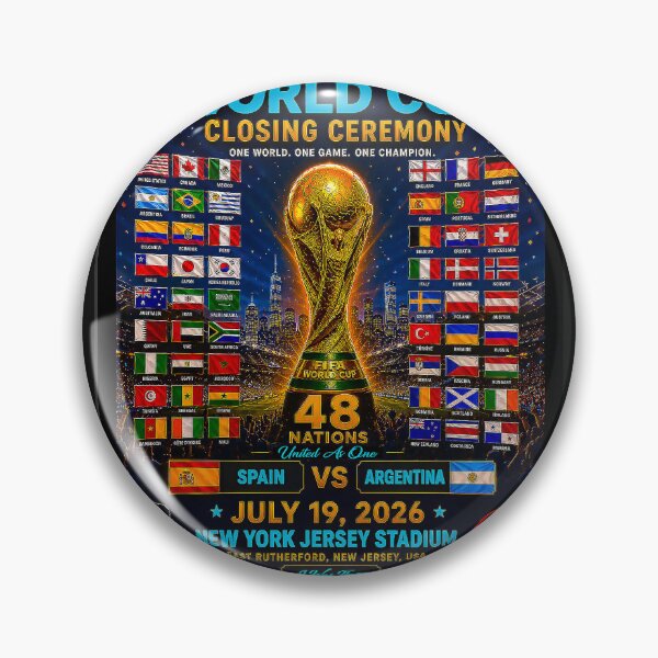 Item preview, FIFA 2026 WORLD CUP CLOSING CEREMONY - SPAIN vs ARGENTINA designed and sold by DBM Photo Art 1.