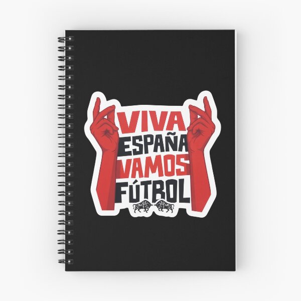 Item preview, Viva España Vamos Fútbol Graffiti Red Flamenco Sticker designed and sold by StikerChuns.
