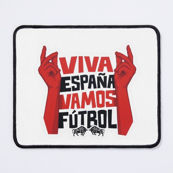 Item preview, Viva España Vamos Fútbol Graffiti Red Flamenco Sticker designed and sold by StikerChuns.