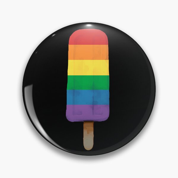 Item preview, Cute Gay Pride Flag Popsicle designed and sold by TackyTime.