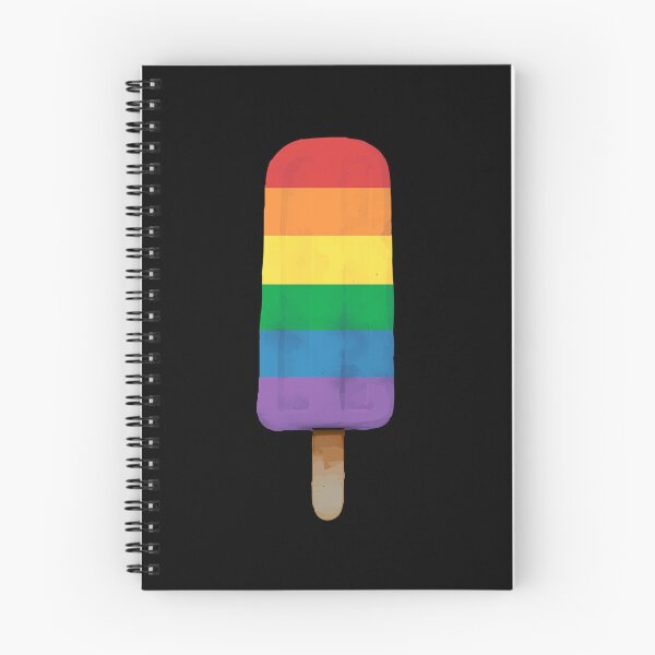 Item preview, Cute Gay Pride Flag Popsicle designed and sold by TackyTime.