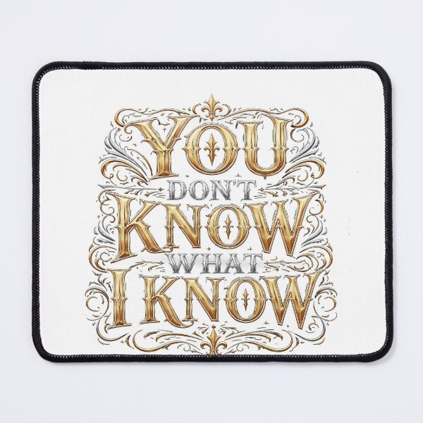 Item preview, you dont know what i know. designed and sold by Zimmonz World of Nightmares.