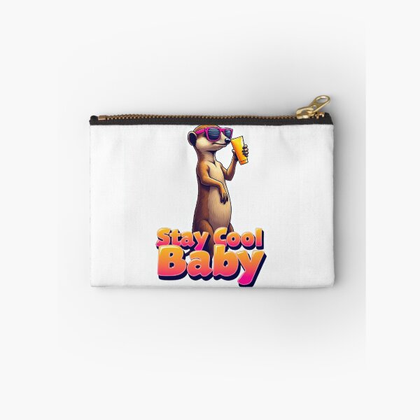 Item preview, Cool Meerkat Stay Cool Baby Sticker designed and sold by FlippoStories.
