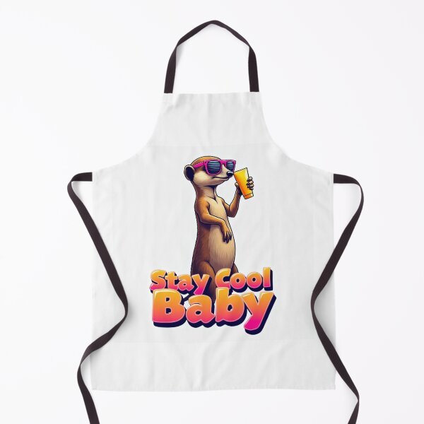 Item preview, Cool Meerkat Stay Cool Baby Sticker designed and sold by FlippoStories.