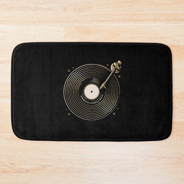 Item preview, In Search Of The Perfect Groove Retro Vinyl Turntable designed and sold by Enea Kelo.